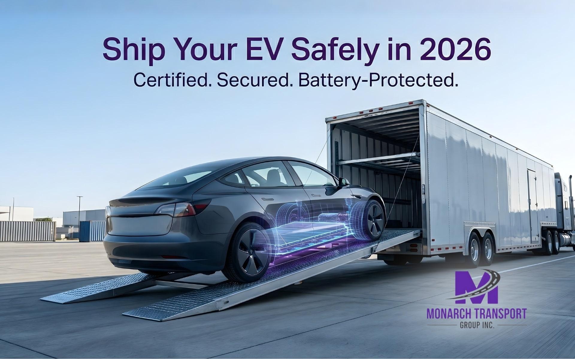 How to Ship Your Electric Vehicle (EV) Safely in 2026
