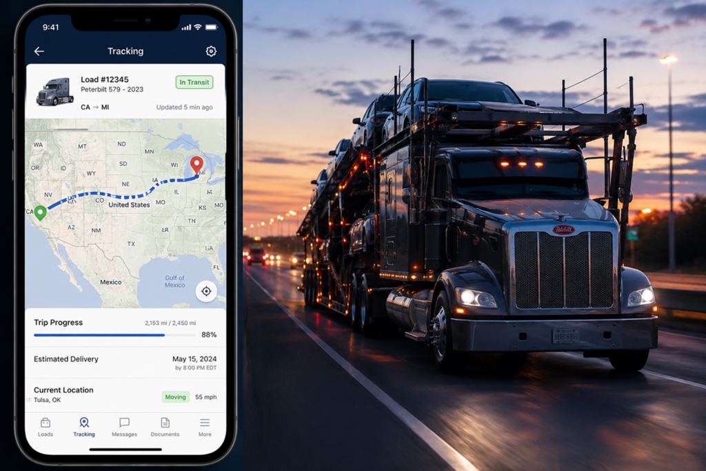 Idle Vehicles and Lost Revenue during rental car transport