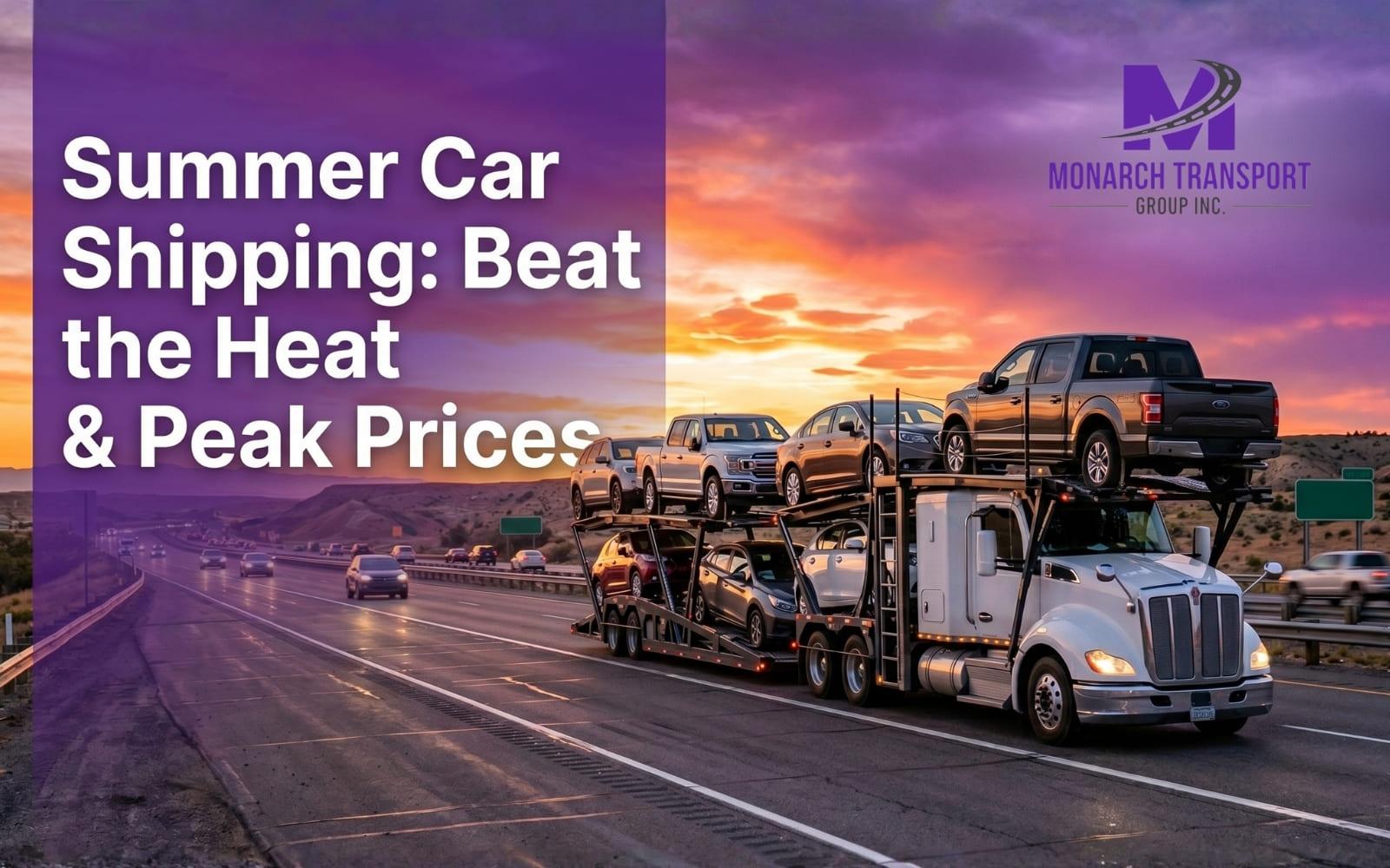 Seasonal Car Shipping Tips: What to Know Before Shipping in Summer